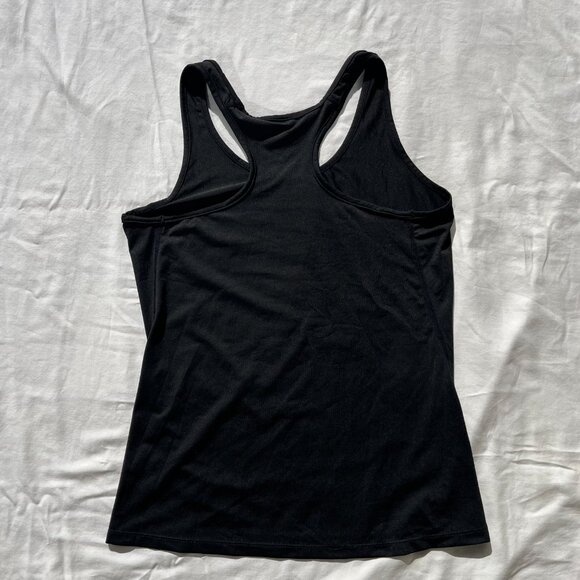Plain black racerback style workout tops x3 - Size M - Picture 4 of 12